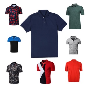 Casual 100% Qualité Garantie Couleurs Personnalisées Designs Logo Broderie Manches Courtes pour Polos Motif Solide Vente Saisonnière - Product Image 1