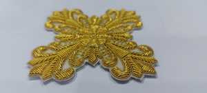 Parches de Poliéster Tejidos a Mano con Hilo Metálico para Emblemas y Insignias - Product Image 3