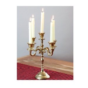 Intricate Metal <b>Candelabra</b> with Elegant Build Designed for Interior Decoration Candlelit Events and Stylish Tables - Product Image 3