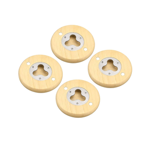 ที่เปิดขวดสเตนเลสทำจากไม้ที่เปิดขวดทรงกลมขนาดเล็กสำหรับอุปกรณ์ครัวบาร์ในบ้าน - Product Image 3