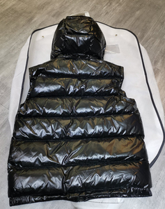 Chaleco Acolchado de Plumón Personalizado de Alta Calidad con Logotipo, Chaleco Ligero Cortavientos con Bolsillo para Hombre y Mujer - Product Image 4