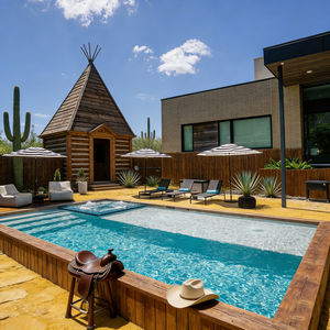 Jacuzzi exterior, piscina de hidromasaje, piscina para fiestas, piscina acrílica, piscina de spa, piscina de mosaico, piscina interior, piscina prefabricada, empresas de suministros para piscinas, piscina exterior - Product Image 3