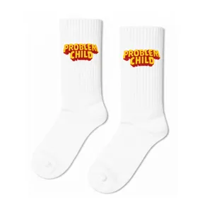 Chaussettes de sport colorées à motifs pour enfants, pour un usage quotidien - Product Image 1