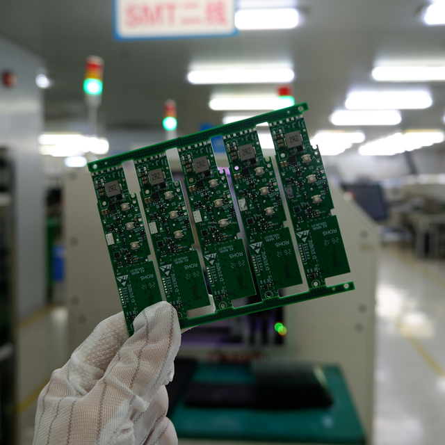 High-Frequency Multi-Layer PCB Industrial Control | Gold-Plated 3.2mm Thickness | PCB Assembly & Printing