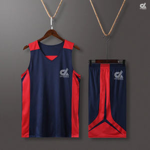 Maillot de basket-ball personnalisable 100% polyester, ensemble de vêtements de sport pour hommes et femmes, ensembles de match de ligue, taille plus, XS, saison estivale, uni, personnalisé - Product Image 5