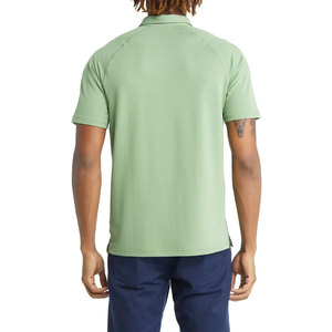 Polo d'été pour hommes personnalisé OEM pour la mode T-shirt à manches courtes avec col brodé Motif en toile solide à vendre - Product Image 5