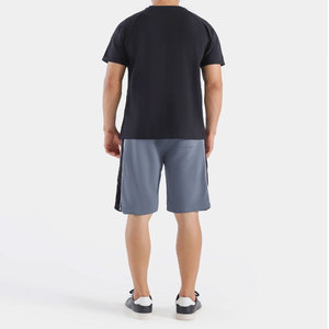 T-shirt décontracté pour homme de qualité supérieure, col rond, mélange de coton, séchage rapide, respirant, écologique, doux, manches courtes, tissé uni, imprimé numérique - Product Image 3