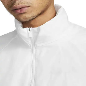 Chaqueta cortavientos con cremallera para hombre con logotipo de marca personalizado 2025, chaqueta de atletismo de secado rápido suave y fina, chaqueta informal a prueba de viento con bolsillo para invierno - Product Image 5