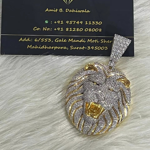 Colgante de diseño de Hip Hop de plata 925 de lujo con diamante de moissanita y bolsa de dinero helado joyería de fiesta personalizable - Product Image 4