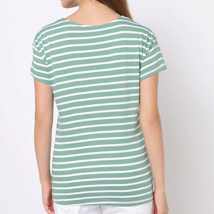 T-shirt de couleur unie conçu sur mesure pour femmes de haute qualité pour une utilisation en extérieur en été - Product Image 3