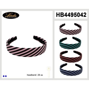 Fascia per Capelli in Tessuto Linda Fashion per Donne, 2,8 mm, Stile Dolce con Fiori, Accessorio Casual per Capelli - Product Image 4