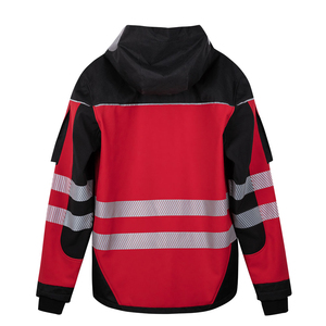 Chaqueta de Seguridad de Alta Visibilidad, Reflectante, Transpirable, de Secado Rápido y Ligera para Hombre, con Cuello Alto, Ropa de Trabajo, Colores Personalizados - Product Image 3