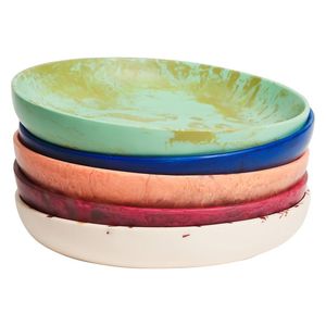EL MEJOR CUENCO DE RESINA COCINA Y ENSALADA DE RESINA SUPERIOR Nuevo diseño que sirve Logotipo personalizado y los mejores colores disponibles - Product Image 2