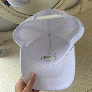 Custom Logo <b>Cap</b> Hat Manufacturer Waterproof 5 Panel <b>Baseball</b> <b>Cap</b> Hat Laser Cut Hole Golf Sport Printing <b>Caps</b> For Men - Product Image 6