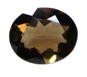 Cuarzo ahumado marrón de corte ovalado facetado 3A calidad 100% Natural corte semiprecioso piedra preciosa facetada suelta para joyería uso OEM - Product Image 5