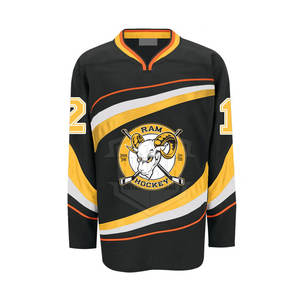 Logo personnalisé Nouveau maillot de sublimation de mode pour les sports d'équipe Vêtements de hockey sur glace à la mode - Product Image 1