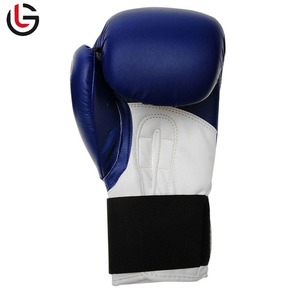 Genuine Leather Custom Boxing <b>Gloves</b> High Quality MMA and boxing <b>Gloves</b> with Adjustable Strap Private Label Cowhide Leather - Product Image 3