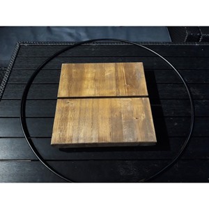 Présentoir à gâteau ajustable en acier inoxydable et bois avec logo personnalisé de qualité supérieure - Product Image 4