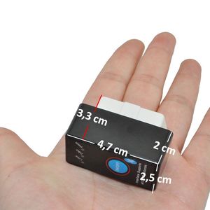 เครื่องสแกนวินิจฉัยยานยนต์ Viecar O327-BTSW ELM327 OBD2 V2.1 พร้อมสวิตช์เปิด/ปิด - Product Image 5
