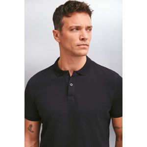 GRIMELANGE MARTEN เสื้อโปโลผู้ชายผ้าฝ้าย 100% แขนสั้นทรงปกติ - Product Image 5