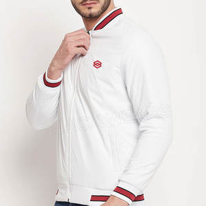 Chaquetas Bomber Varsity de la mejor calidad con cuello levantado y logotipo personalizado - Product Image 1