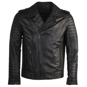 <b>Long</b> Sleeve Wholesale Men's Fashion <b>Leather</b> <b>Jacket</b> 100% PU Customized Eco-friendly Men's Fashion <b>Leather</b> <b>Jacket</b> - Product Image 1