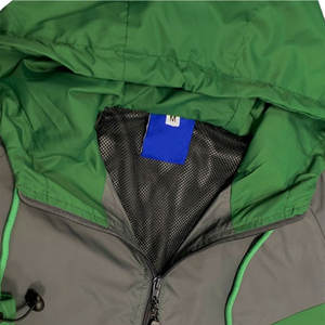 Ensemble de survêtement coupe-vent en nylon personnalisé uni pour hommes vêtements d'entraînement coupe-vent survêtement surdimensionné pour hommes - Product Image 2