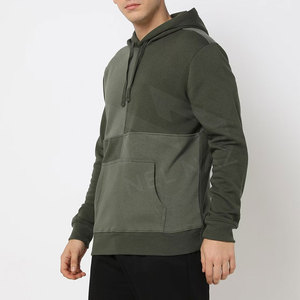 Sweat à capuche uni pour hommes avec logo personnalisé de qualité supérieure hiver vente en gros pull à capuche pour hommes de grande taille - Product Image 2