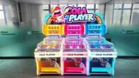 Distributeur automatique de boissons Cola Player à monnayeur pour 3 joueurs, avec jeu de tir aux bouteilles, équipement d'arcade et de divertissement, en acier et ABS, pour intérieur