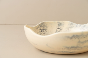 Juego de Fruteros Clásicos de Lujo para Bodas, Frutero de Resina con Diseño de Espiral, Mármol de Poliresina, Tazón para Servir Ensaladas, Plato para Frutas - Product Image 5