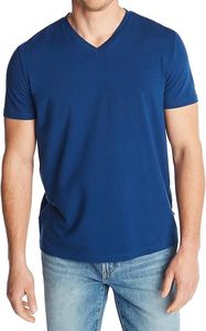 T-shirt à manches courtes pour hommes, col en V coupe ajustée, impression personnalisée de haute qualité, meilleure qualité, t-shirt pas cher de Bd - Product Image 3