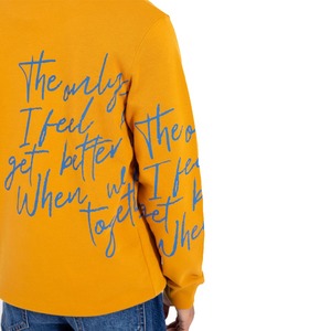 เสื้อสเวตเตอร์คอกลมแขนยาวของผู้ชายเสื้อขนแกะแบบสวมหัวเสื้อสีพื้นแบบดิจิทัลสีพื้น2025 - Product Image 4