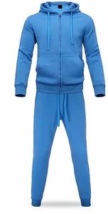 Chándal de gran tamaño de algodón 100% para hombre, forro polar grueso y pesado, forro impermeable, logotipo personalizado, punto sólido en blanco - Product Image 4