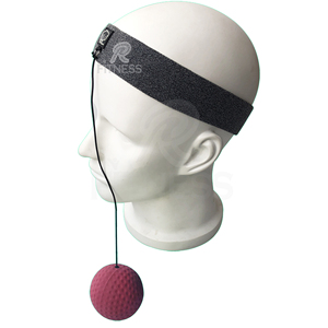 Leather Head-Mounted <b>Boxing</b> Reaction Speed Training Decompression <b>Ball</b> - Product Image 1