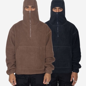 Nouveau à venir élégant personnalisé cagoule à capuche Sherpa chaud sweats à capuche lourds unisexe hiver cagoule haute qualité livraison DDP - Product Image 1