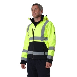 2025 chaqueta reflectante tela sarga trabajo doble capa reflector de alta visibilidad chaqueta de seguridad para invierno Gran oferta nuevo diseño - Product Image 6