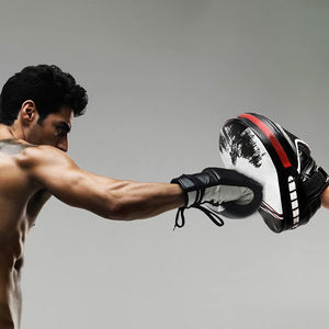 Ensemble de combat de boxe gagnant professionnel de haute qualité High Focus Pad Shin Gants en cuir durables Fabricants d'usine directs - Product Image 6