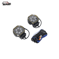 Projecteur LED de travail et de conduite DRL ambre pour pare-chocs et barre de protection de pick-up 4x4 tout-terrain Jetour F700