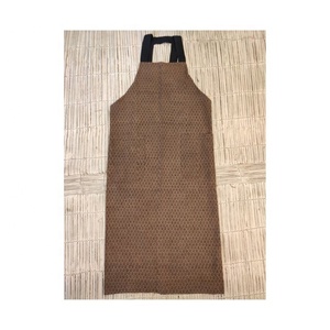 Tablier en coton et lin brodé pour femme, style vintage, pour la pâtisserie et la danse, sans manches, OEM, marque privée, export, vente en gros - Product Image 4