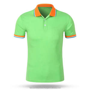 High Quality Navy <b>Blue</b> Golf T Shirt 100% Cotton Fitness T-shirt For Men Custom Golf Polo Shirts With Embroidery Logo - Product Image 1