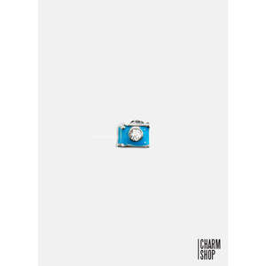 Charme de pendentif en forme de caméra de style religieux plaqué or pour enfants, plaqué or 18 carats, diamant, perle, pendentifs religieux uniques plaqués - Product Image 1