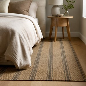 <span class=keywords><strong>Tapis</strong></span> Dhurrie en jute, tissage plat, tissé à la main, fibre naturelle, réversible, style bohème, motif rayé, écologique, antidérapant |   Zone <span class=keywords><strong>de</strong></span> vente en gros - Product Image 4