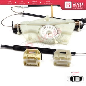 ชุดซ่อมมอเตอร์กระจกไฟฟ้า BWR519 สำหรับประตูหน้าขวา รถนิวบีเทิล C1 1C1 1997-2011 3 ประตู แฮทช์แบค 1C0837656 - Product Image 6