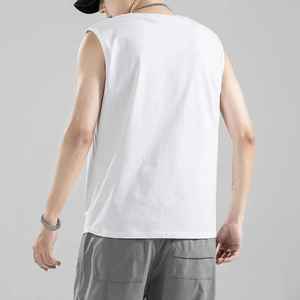 Wholesale 2025 Summer Men <b>Vest</b> tank Top Gym Fitness Gym <b>Stringer</b> tank Top Men Sleeveless T Shirt <b>Stringer</b> tank Top for Men - Product Image 4
