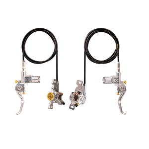 Juego de Frenos de Disco Hidráulicos de Alto Rendimiento Ferei XI de 2 Pistones, Manija de 2 Dedos, Calibre de Aluminio Forjado, Disco de 180-220 mm, <span class=keywords><strong>Bicicleta</strong></span> de Montaña - Product Image 2