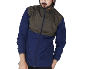 Chaqueta Cortavientos Personalizada para Hombre, con Media Cremallera, Transpirable, Resistente al Viento, para Verano, con Cremallera Vertical, Opción de Talla Grande - Product Image 1