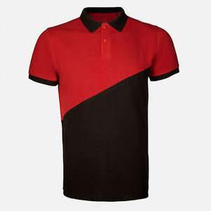 Sublimation de toile de coton à motif solide en polyester pour hommes pour polo pour un design personnalisé - Product Image 1