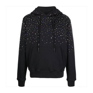 Meilleur style, vente en gros, sweats à capuche d'hiver en strass, tissu polaire 100% coton, sweats à capuche personnalisés à fermeture éclair, fabriqués au Pakistan, pour hommes, prix bas - Product Image 2