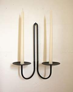 ที่วางเทียนแบบแขวนผนังวัสดุเหล็กตกแต่งบ้านหรูหราหรูหรา - Product Image 5