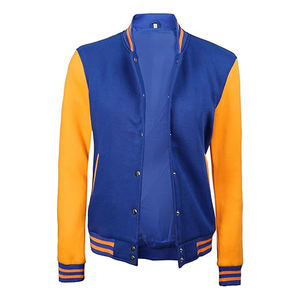 Lana de mujer hecha 2024 Venta al por mayor Chaquetas de béisbol de la mejor calidad para mujeres - Product Image 4